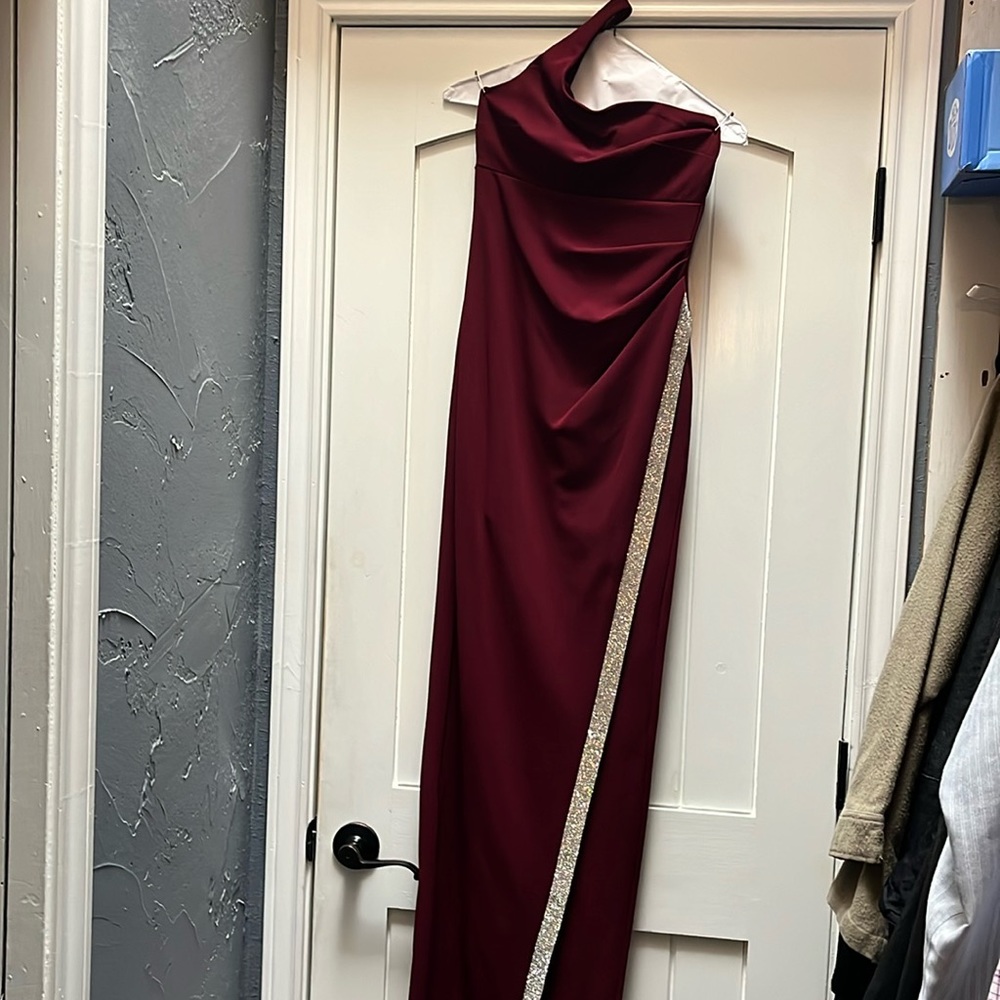 Prom black tie dress